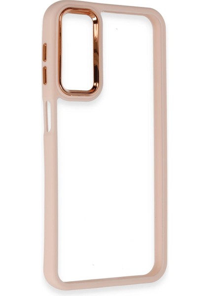 Samsung Galaxy A24 4g Elegant Clear Case (Şeffaf Kılıf) - Stylish Protective Cover - Pudra modelleri