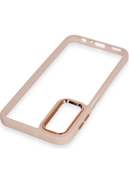Samsung Galaxy A24 4g Elegant Clear Case (Şeffaf Kılıf) - Stylish Protective Cover - Pudra fırsatları