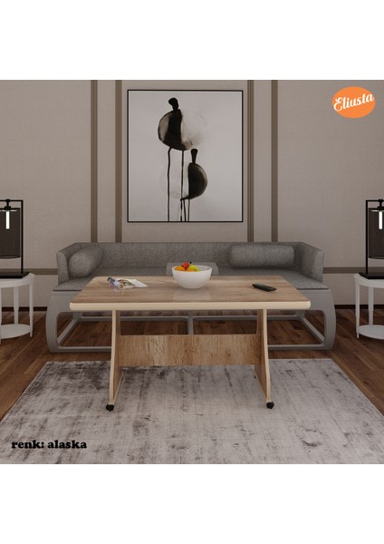 Tekerlekli Mdf Çalışma Masası