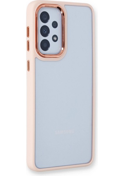 Samsung Galaxy A23 4g Elegant Clear Case (Şeffaf Kılıf) - Stylish Protective Cover - Pudra indirimleri