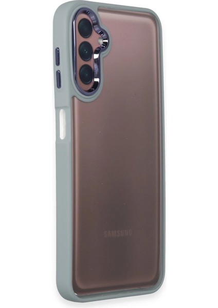 Samsung Galaxy A24 4g Elegant Clear Case (Şeffaf Kılıf) - Stylish Protective Cover - Sierra Blue fiyatları