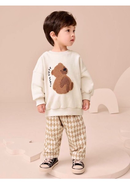 Erkek Çocuk 3 Iplik Kumaş Puch Nakış Takım