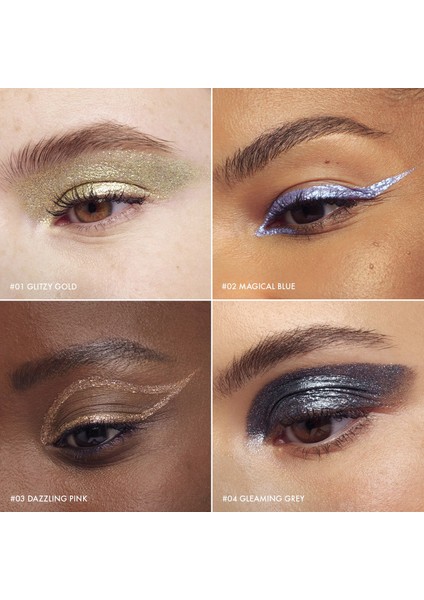 Colorful Effets Specıaux - Simli Likit Far 04 Gleaming Grey (5 Ml) fiyatları