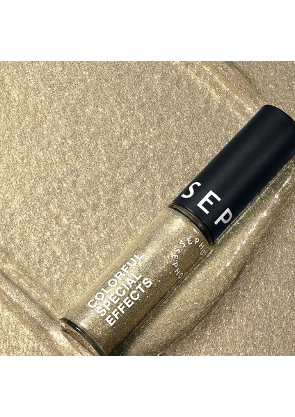 Colorful Effets Specıaux - Simli Likit Far 04 Gleaming Grey (5 Ml)