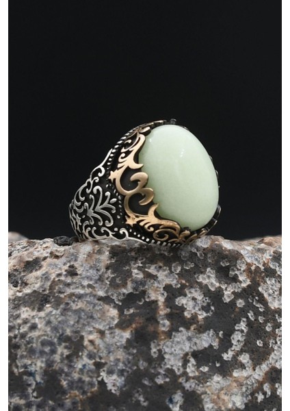 Fosforlu Tesbih Karanlıkta Parlayan ve 925 Ayar Gümüş Yüzük Fosforlu 902282 indirimleri