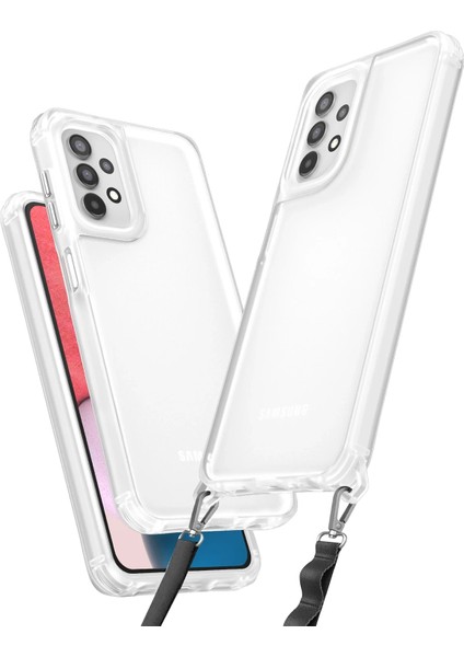 Samsung Galaxy A23 4g Penta Premium Silikon Kılıf – Shockproof Koruma & Slim Tasarım - Şeffaf