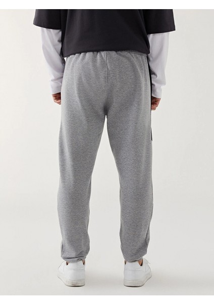 Lcw Casual Gri Standart Kalıp Erkek Kalın Jogger Eşofman Altı fırsatları