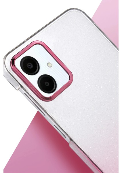 Samsung Galaxy A06 Aurora Shine Glossy Kılıf – Luxury Kapak - Çöl Titanyum fiyatları