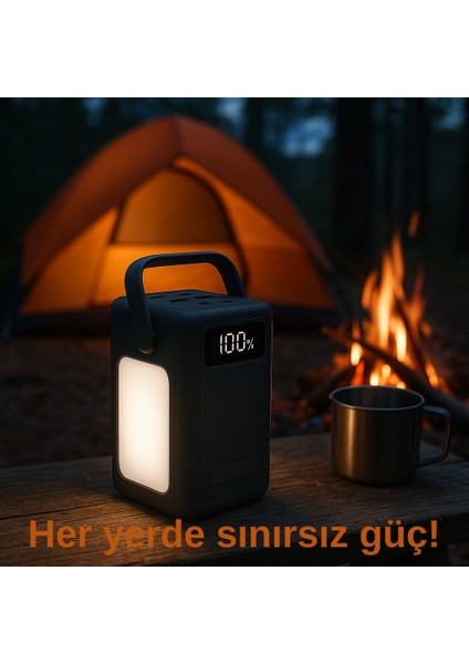 50000 Mah Süper Hızlı Şarj Powerbank – 4 Çıkışlı, LED Işıklı, Usb-C Giriş/çıkış, 22.5W Hızlı Şarj fırsatları