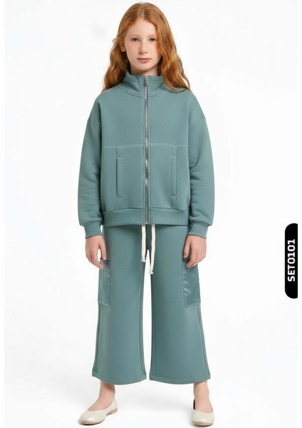 Kız Çocuk Eşofman Takım 6-14 Yaş 1017