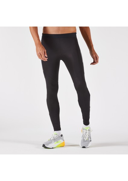 Kiprun Erkek Koşu Taytı - Siyah - Kiprun Run 500 Warm