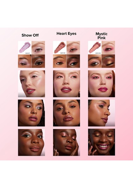 Ddisco Crush - Yoğun Pigmentli Krem Far Heart Eyes modelleri