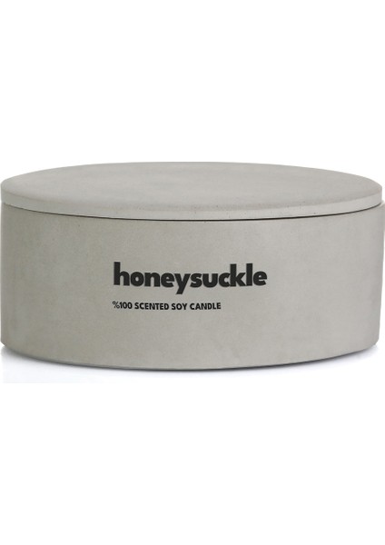 Dekoratif El Yapımı Yatay Mum : Çift Fitilli : Kokulu Soya Mum : Honeysuckle fırsatları