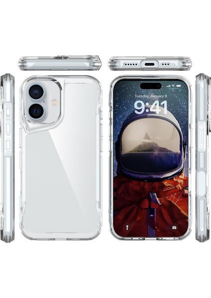 iPhone 14 Pro Max Kılıf Şeffaf Tam Koruma Sağlayan Atlas Premium Sert Tpu Silikon Kapak fırsatları