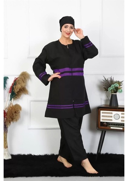 Büyük Beden Tesettür Mayo Siyah fırsatları