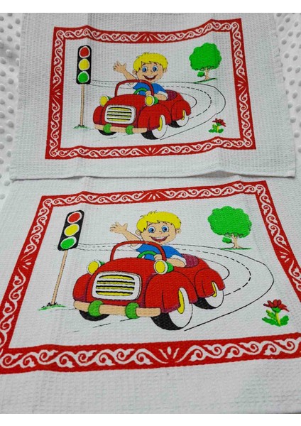 sun Tekstilden Pamuklu Çocuk Beslenme Bezi Örtüsü 35X45