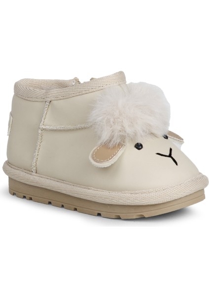 BUCK3058 Tazz Bej Kız Çocuk Içi Kürklü Bot