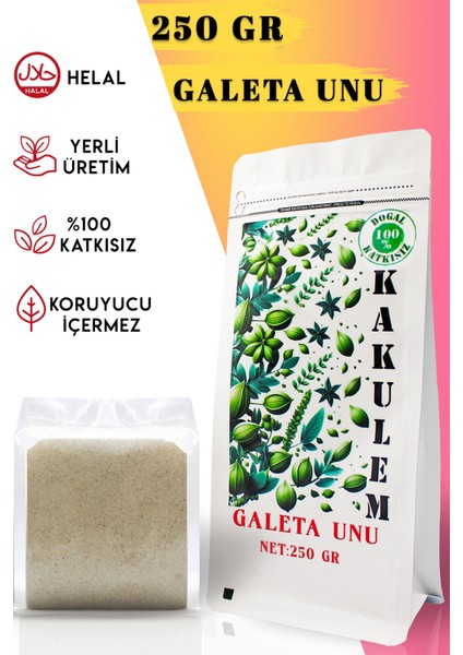 Sertifikalı Çıtır Kaplama Galeta Unu 250 gr