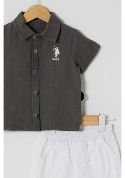 USB2628 - Antrasit - U.s Polo Assn Erkek Bebek 2li Takım fiyatları