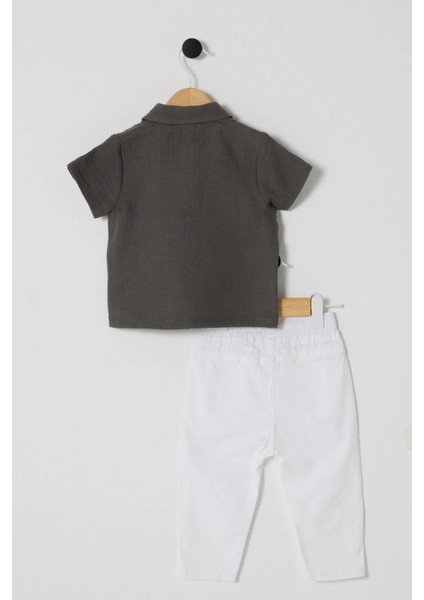 USB2628 - Antrasit - U.s Polo Assn Erkek Bebek 2li Takım modelleri