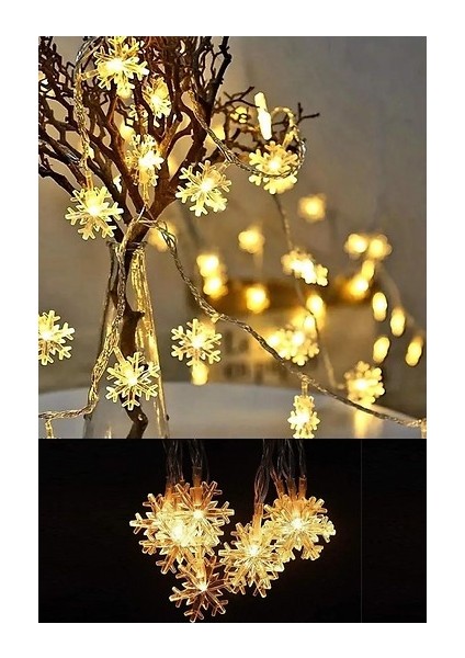 Kar Tanesi 20'li Pilli LED 2 Metre fiyatları