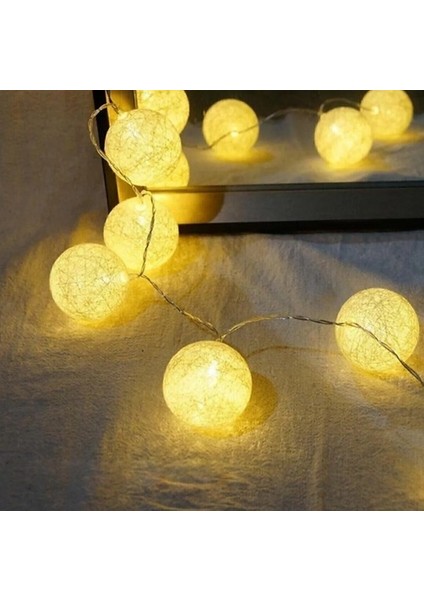 Top LED Oda Süsleme Işıklı Top Aydınlatma 1,5 Metre