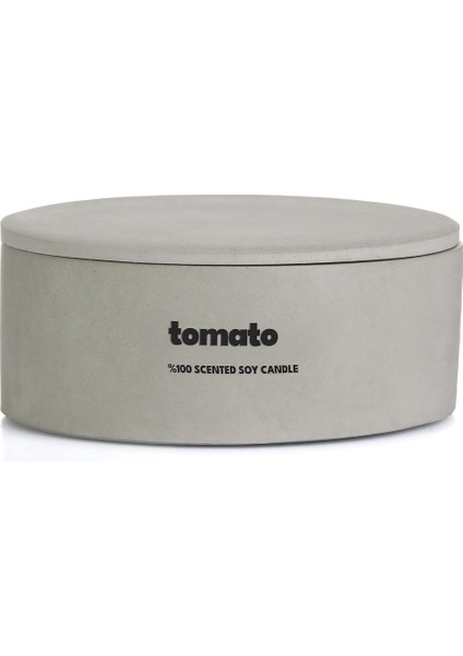 Dekoratif El Yapımı Yatay Mum : Çift Fitilli : Kokulu Soya Mum : Tomato fırsatları