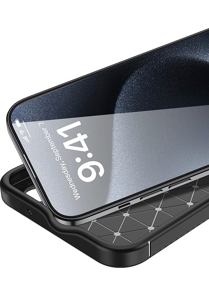 Apple iPhone 16 Uyumlu Negro Kapak Siyah modelleri