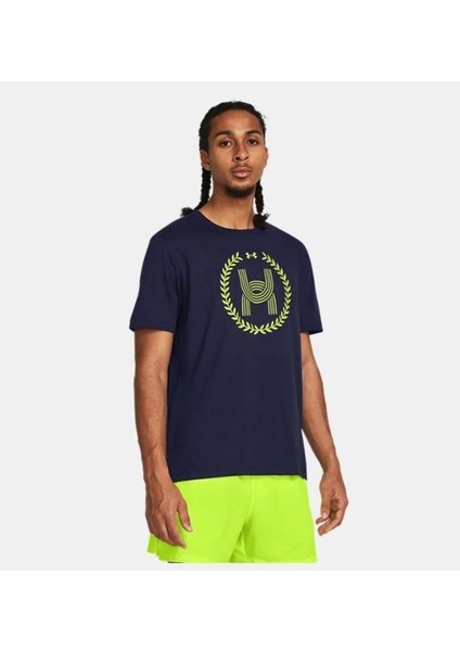 Erkek Ua Launch Kısa Kollu 1383233-410