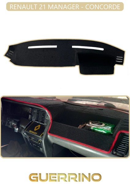 Renault 21 Manager - Concordetorpido Koruma Halısı Bej Kenar