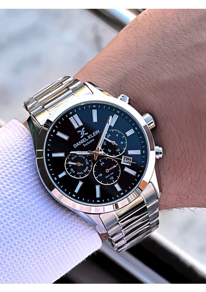 Çelik Kordon Iç Fonksiyonları Aktif 3 Atm Suya Dayanıklı Erkek Kol Saati EDK.1.14005.6 modelleri