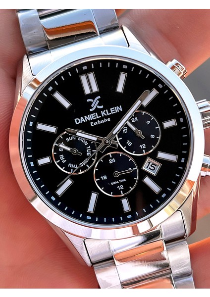 Çelik Kordon Iç Fonksiyonları Aktif 3 Atm Suya Dayanıklı Erkek Kol Saati EDK.1.14005.6 fırsatları