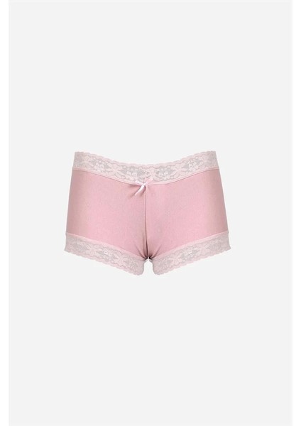 Kadın Pamuklu 2li Boxer Pudra fiyatları