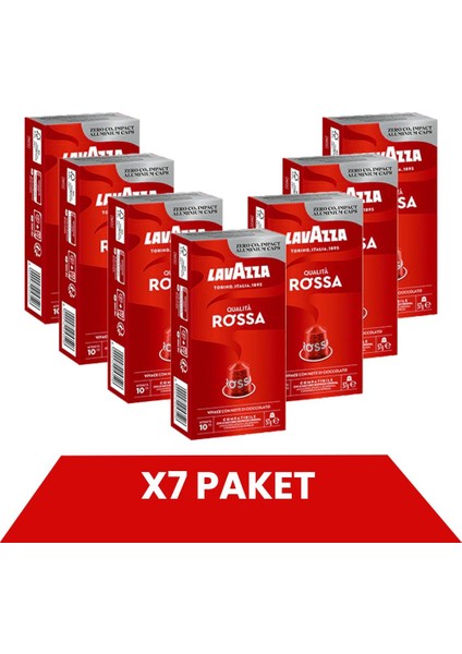 Qualità Rossa Kapsül Kahve 70 Adet