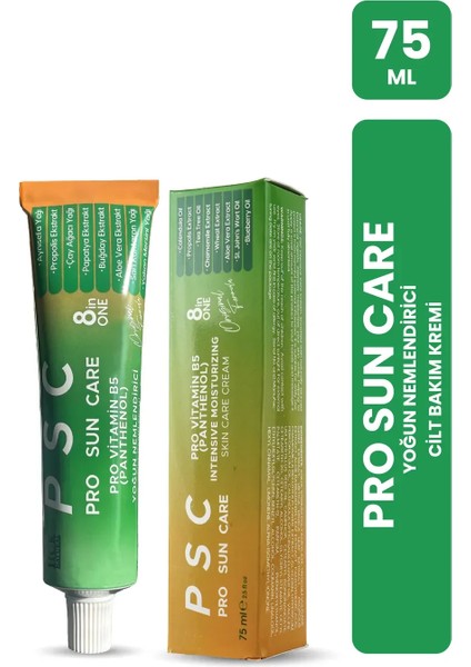 Psc 75 ml Pro Sun Care Yoğun Nemlendirici Cilt Bakım Kremi