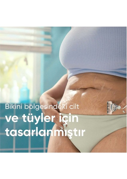 Bikini Bölgesi Tıraş Makinesi ve 1 Adet Başlık