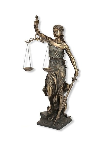 Adalet Tanrıçası Heykeli Büyük Boy Bb-10