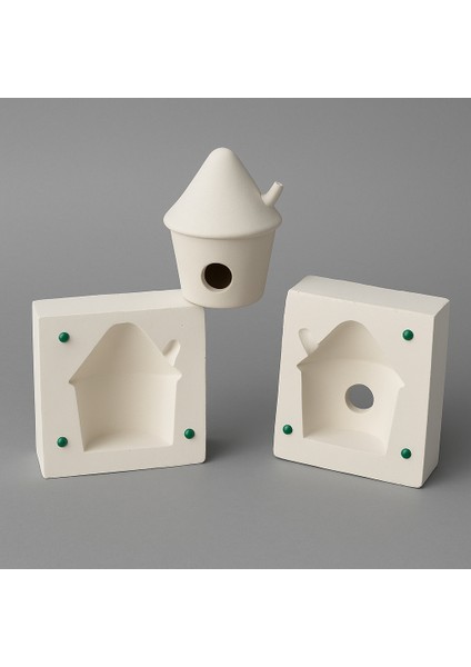 17 cm Ev Alçı Kalıbı - Ev - Sanatsal Seri fırsatları