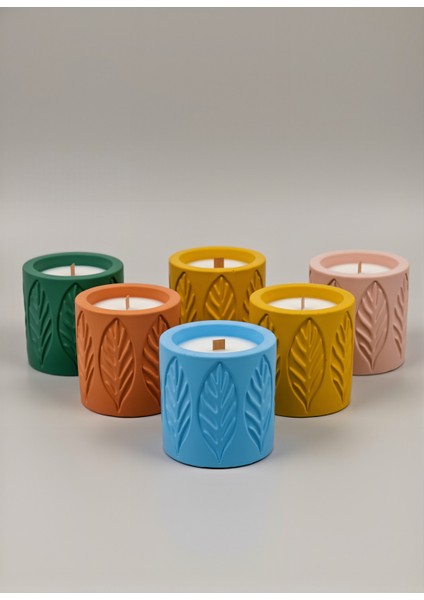 Vanilya Kokulu Beton Soya Mum-Açık Bej-9x9 fiyatları