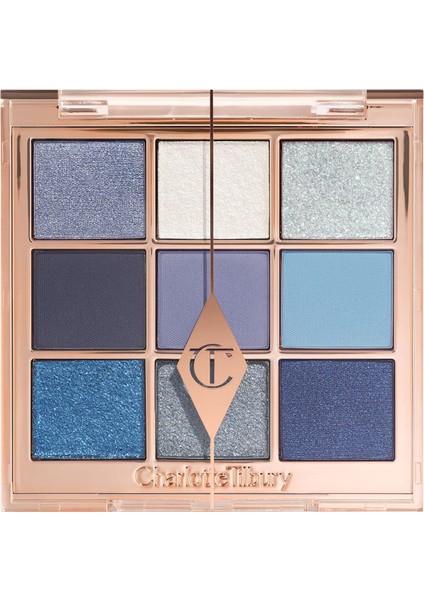 Charlotte's Palette Of Beautifying Eye Trends - Göz Farı Paleti Denim Dimension (9 G)