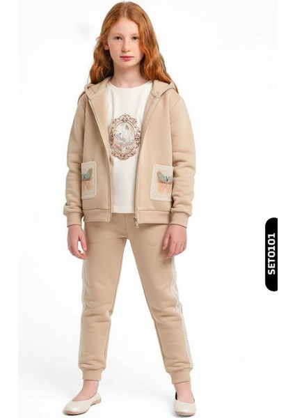 Kız Çocuk Eşofman Takım 1-5 Yaş 7034