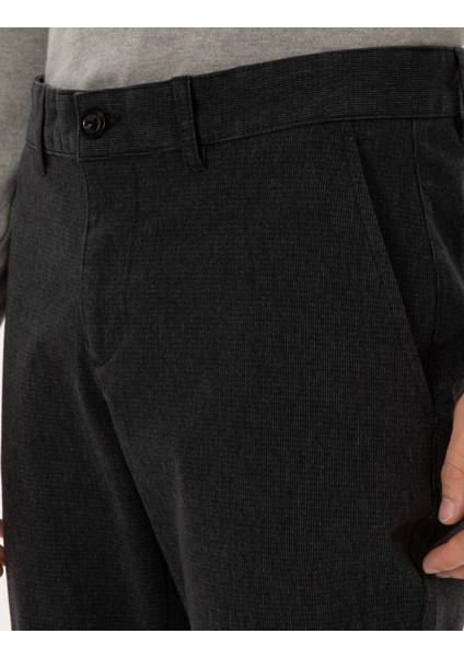 Erkek Siyah Slim Fit Kanvas Pantolon 50317228-VR046 indirimleri