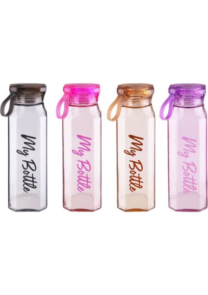 Köşe Cam Matara 500 ML - Renk Seçenekli fiyatları