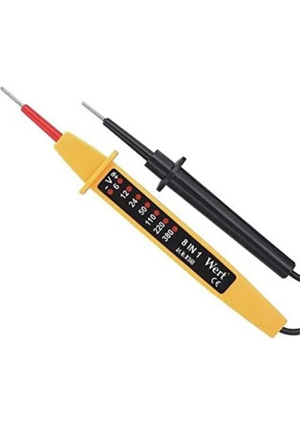 W 2460, 8 Fonksiyonlu Kontrol Kalemi, Sarı, Siyah