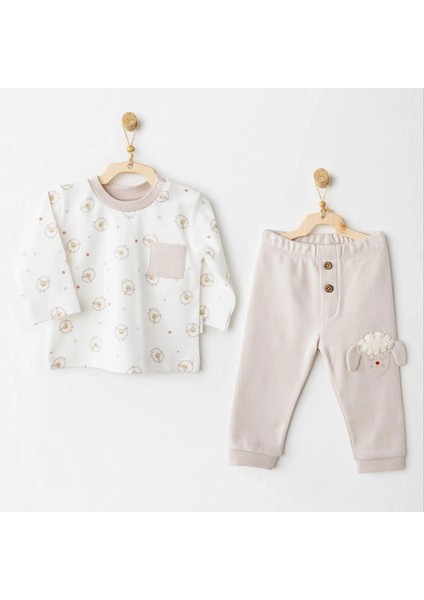 AC26155 Tinny S Sheeps 2`li Takım Bej