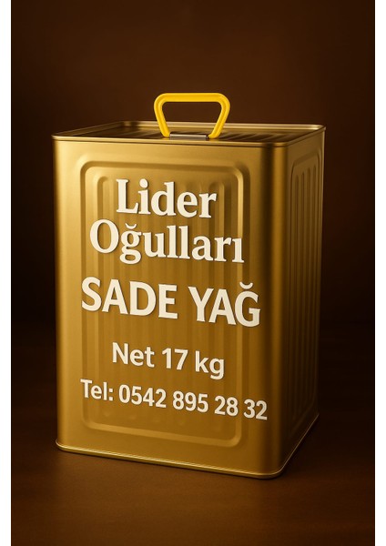 Sade Inek Yağı 17 kg fiyatları