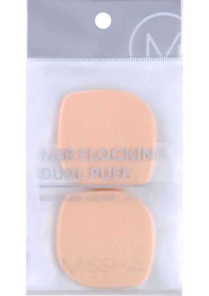 Çift Taraflı Makyaj Süngeri NBR Flocking Dual Puff (2Adet) fırsatları