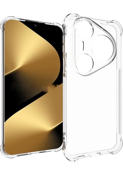 Huawei Pura 80 Ultra Şeffaf Tpu Kılıf Wanlonfeng Tm Serisi 2.0mm Telefon Arka Kapağı (Yurt Dışından)