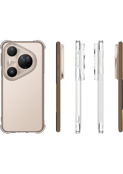 Huawei Pura 80 Ultra Şeffaf Tpu Kılıf Wanlonfeng Tm Serisi 2.0mm Telefon Arka Kapağı (Yurt Dışından) indirimleri