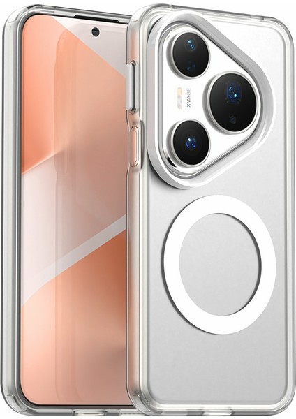 Huawei Pura 80 Pro Anti Drop Hibrit Telefon Arka Kapağı Magsafe ile Uyumlu (Yurt Dışından)